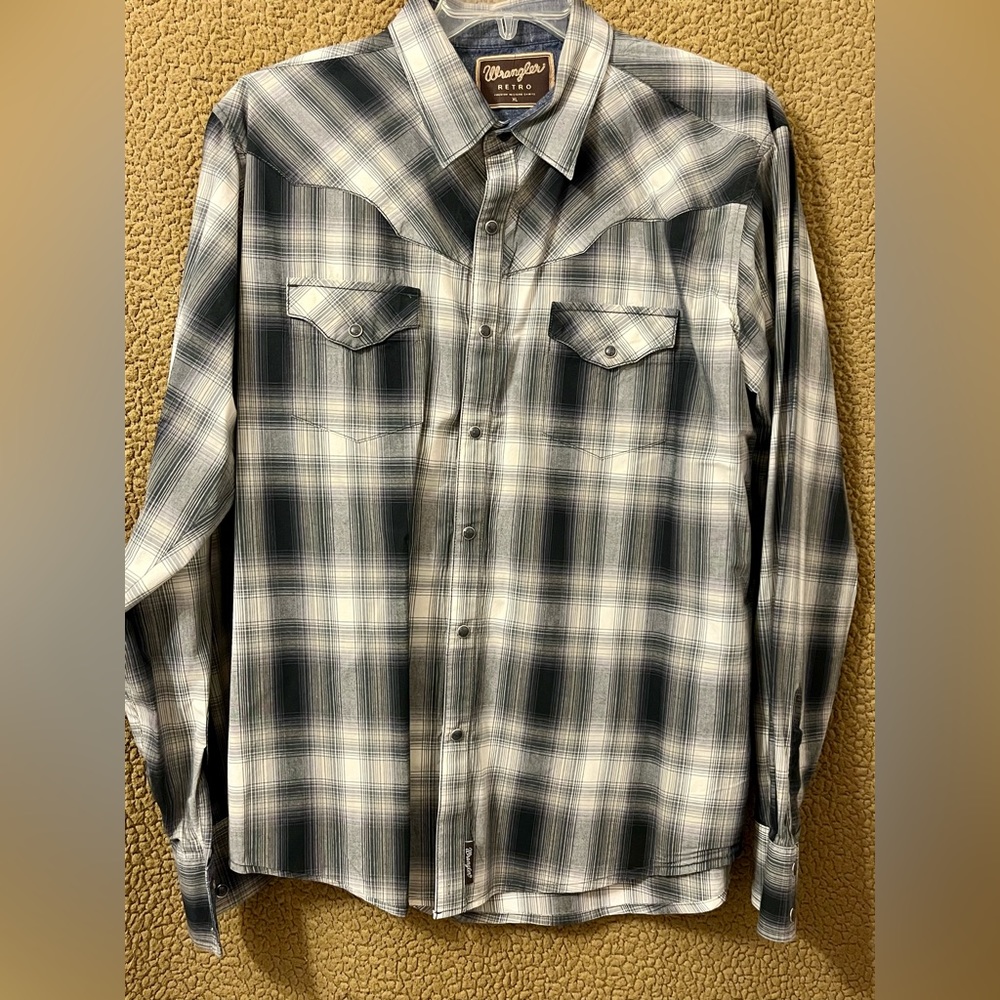 WRANGLER RETRO Men’s Longsleeve Shirt (XL)